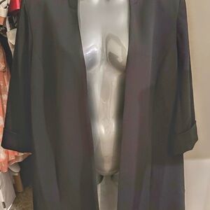 Anne Klein Black Swing Jacket